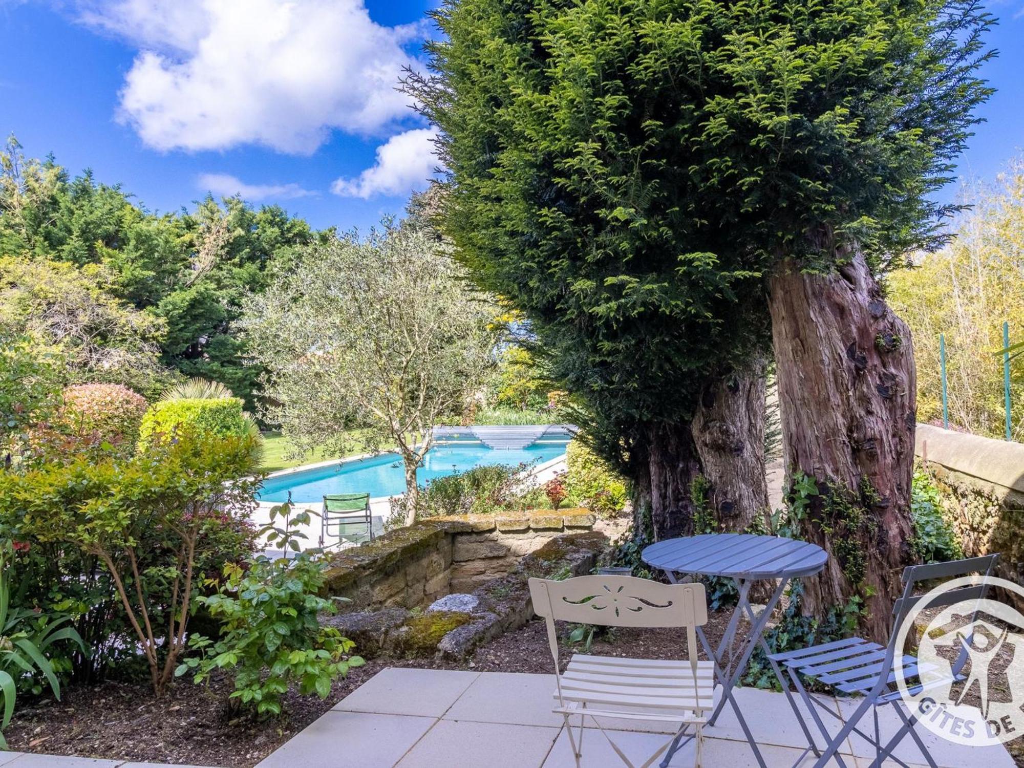 Sejour De Charme Avec Piscine A Saint-Georges-Sur-Layon, Proche De Saumur Et Des Chateaux De La Loire - Fr-1-622-81 Bed & Breakfast Doue-en-Anjou Bagian luar foto